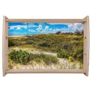 Beach Greens Serving Tray