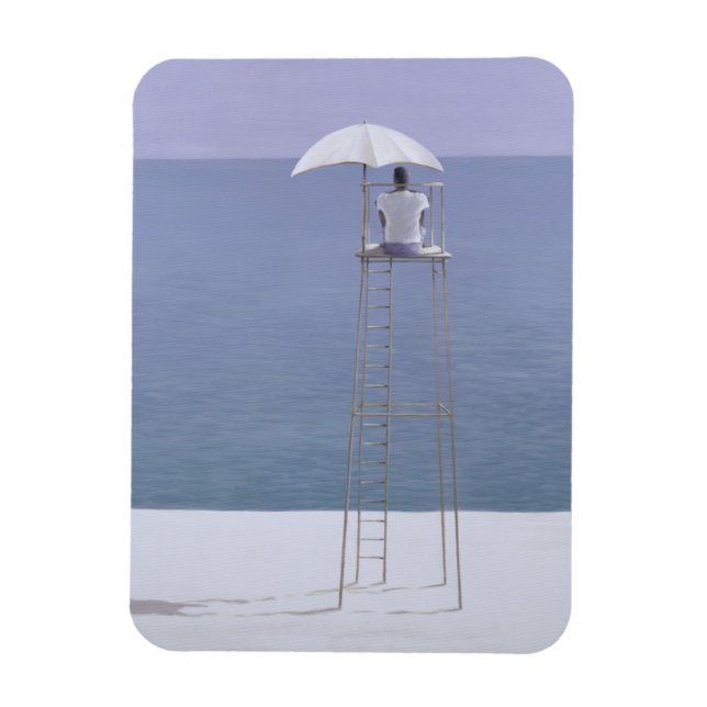 Beach guard 2004 magnet (Vertical)