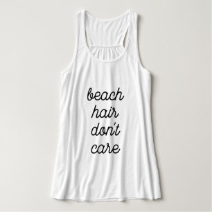 Beach Hair Don't Care Tank Top