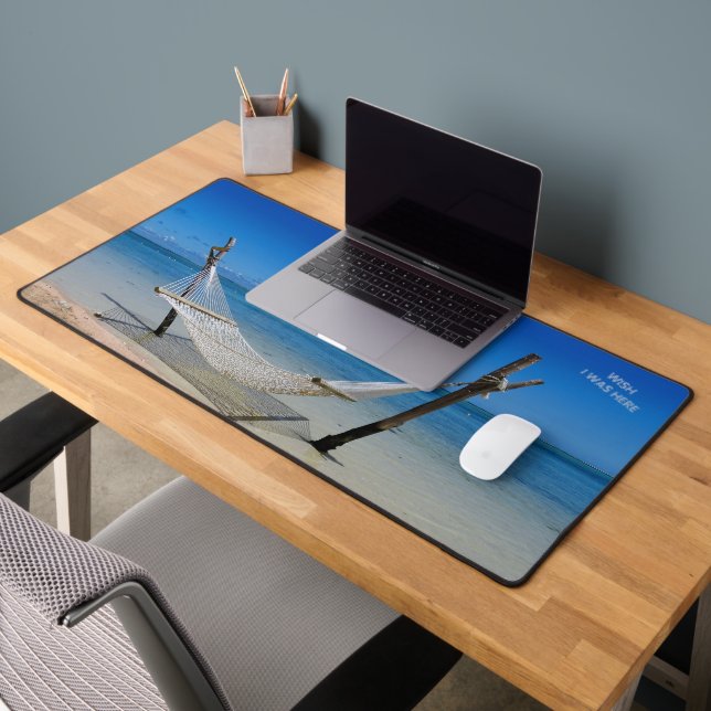 Beach Hammock Desk Mat (Office 2)
