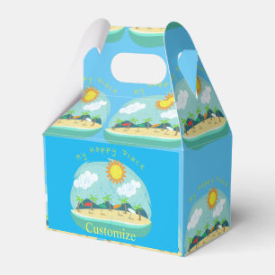 Beach Happy Place Thunder_Cove Favor Boxes