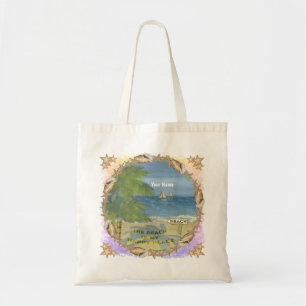 Beach Happy Place Tote Bag
