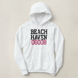 BEACH HAVEN EMBROIDERED HOODIE