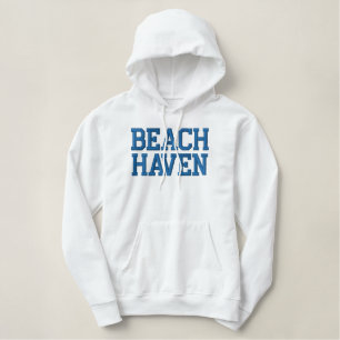 BEACH HAVEN EMBROIDERED HOODIE