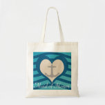 Beach Heart &amp; Anchor Maid Of Honor Tote at Zazzle