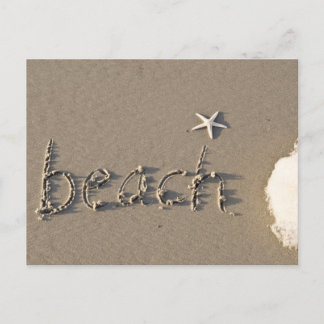 Beach Hello! Postcard
