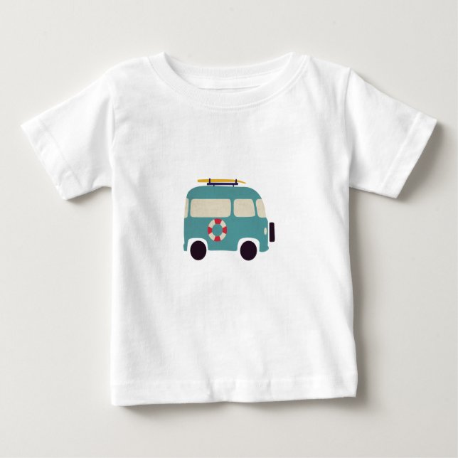 Beach here we come baby T-Shirt (Front)