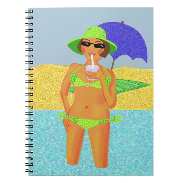 Beach holiday notebook (Front)
