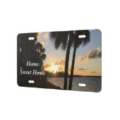 Beach Home License Plate | Zazzle