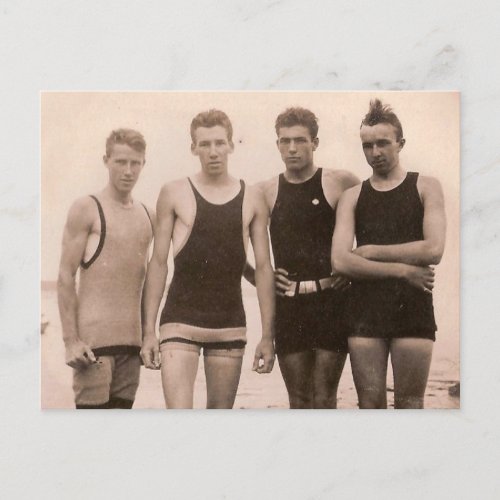 Beach Hotties 1905 Postcard
