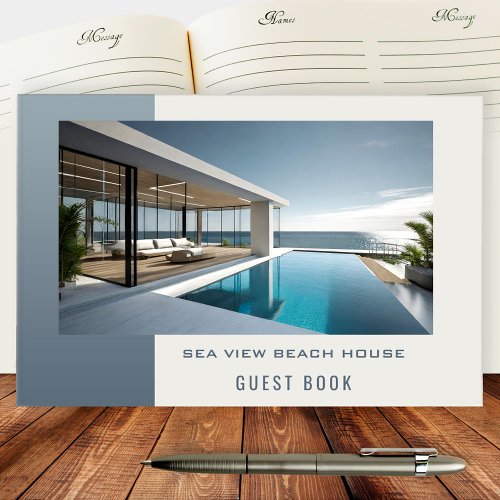 Beach House B and B Rental Photo Guest Book