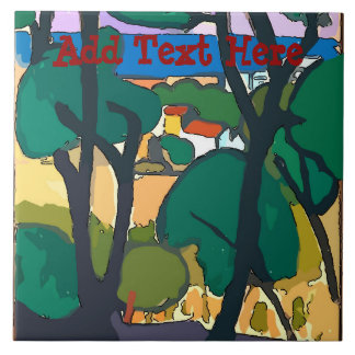 Beach House Ceramic Tile