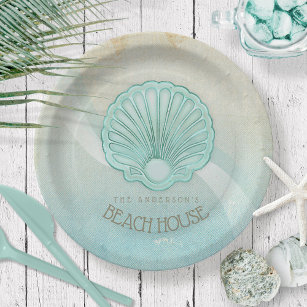 Seashell Plates