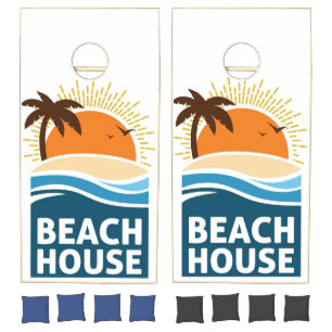 Beach House Cornhole Set
