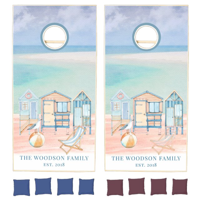 Beach House  Cornhole Set (Set)