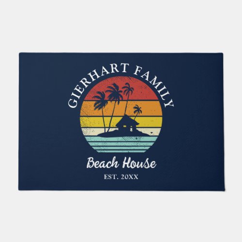 Beach House Family Reunion Seaside Matching Decor Doormat