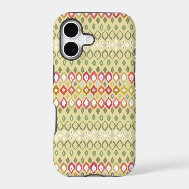 beach house ikat iphone case (Back)