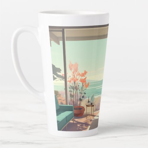 Beach House Latte Mug