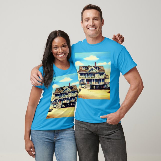 Beach House on the Sand T-Shirt (Unisex)