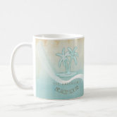 Personalized Unique Coffee Mug - Beach Please at Glacelis