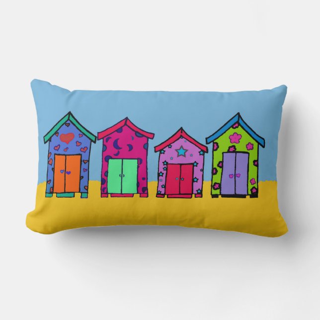Beach House Pillow (Front)