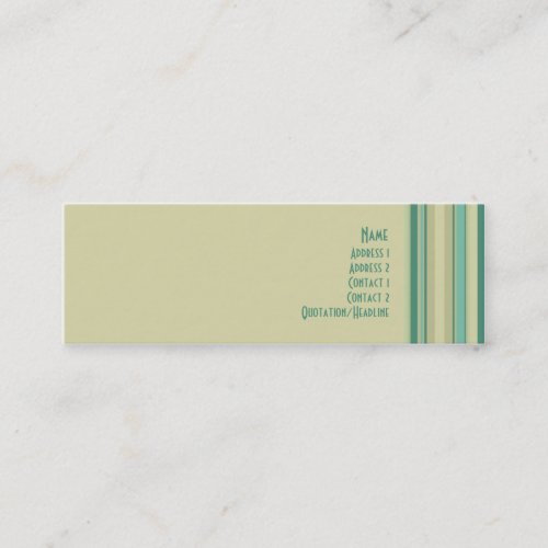 Beach House â€¢ Profilecard Business Card Template