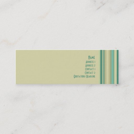 Customizable Beach House â€¢ Profilecard Business Card Template