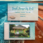 Beach House Rental Info Photo Cards