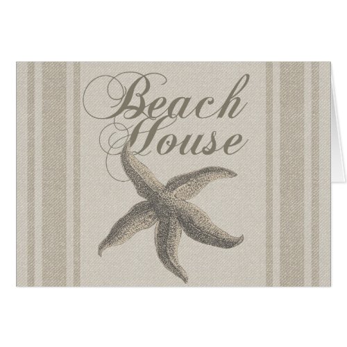 Beach House Starfish Seashore
