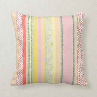 Beach House Sunny Afternoon Throw Pillow