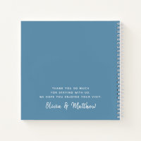 NAUTICAL GUEST BOOK (Hardcover), Visitors Book, Guest Comments Book