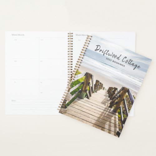 Beach House Vacation Guest Bookings Planner