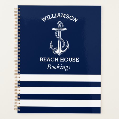 Beach House Vacation Rental Bookings Planner