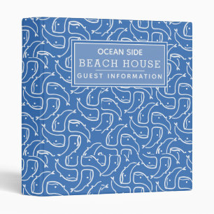 Beach House Vacation Rental Guest Information 3 Ring Binder