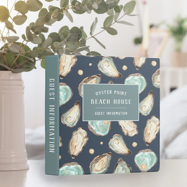 Beach House Vacation Rental Guest Information 3 Ring Binder (Creator Uploaded)