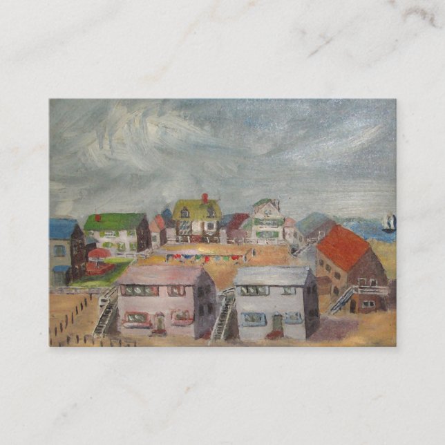 Beach Houses ATC Business Card (Front)