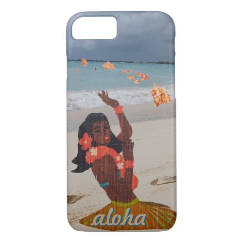 Beach Hula Girl iPhone 87 Case