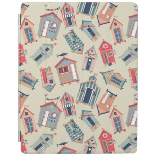 Beach Hut Pattern iPad Smart Cover