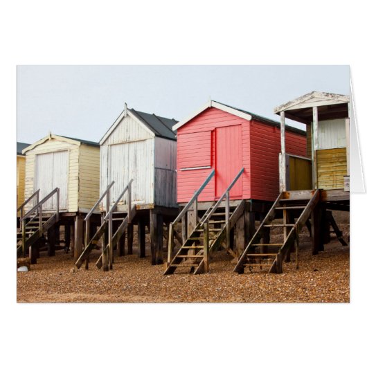Beach Huts Cards (Front Horizontal)