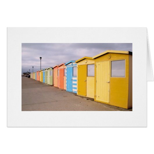 Beach Huts Cards (Front Horizontal)