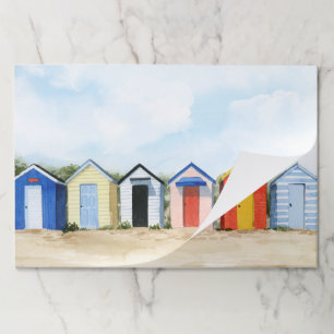 Beach Huts I Paper Pad