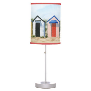 Beach Huts I Table Lamp