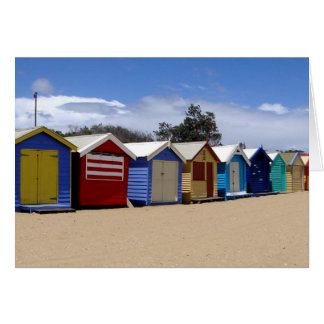 Beach Huts Melbourne 2 Cards