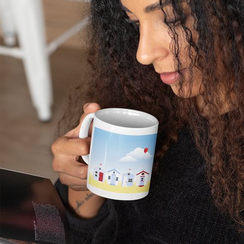 Beach Huts Mug