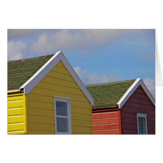 Beach Huts | Southwold, England (Front Horizontal)