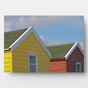 Beach Huts   Southwold, England Plaque