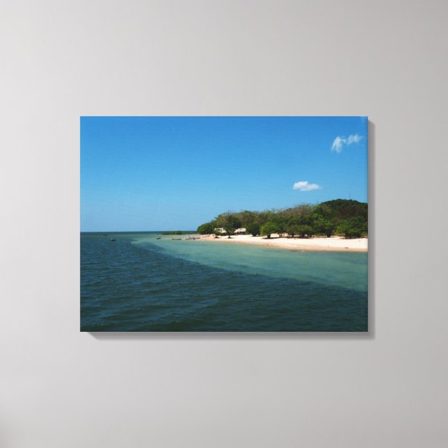 Beach In Alter Canvas Print (Front)