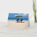 Beach in Barbados Card