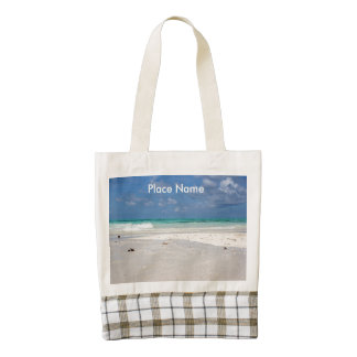 Beach in Columbia Zazzle HEART Tote Bag