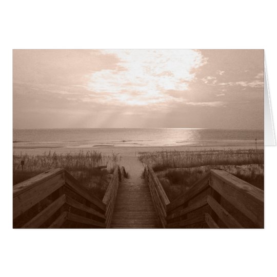 Beach in Florida Card